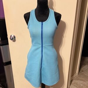 Kate Spade Light Blue Strapless Dress